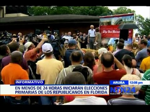 Primarias Republicanas de Florida decidirá entre Romney y Gingrich, los más opcionados