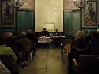 AGDE - 2012 - REUNION DEBAT du FRONT DE GAUCHE - LOGEMENT