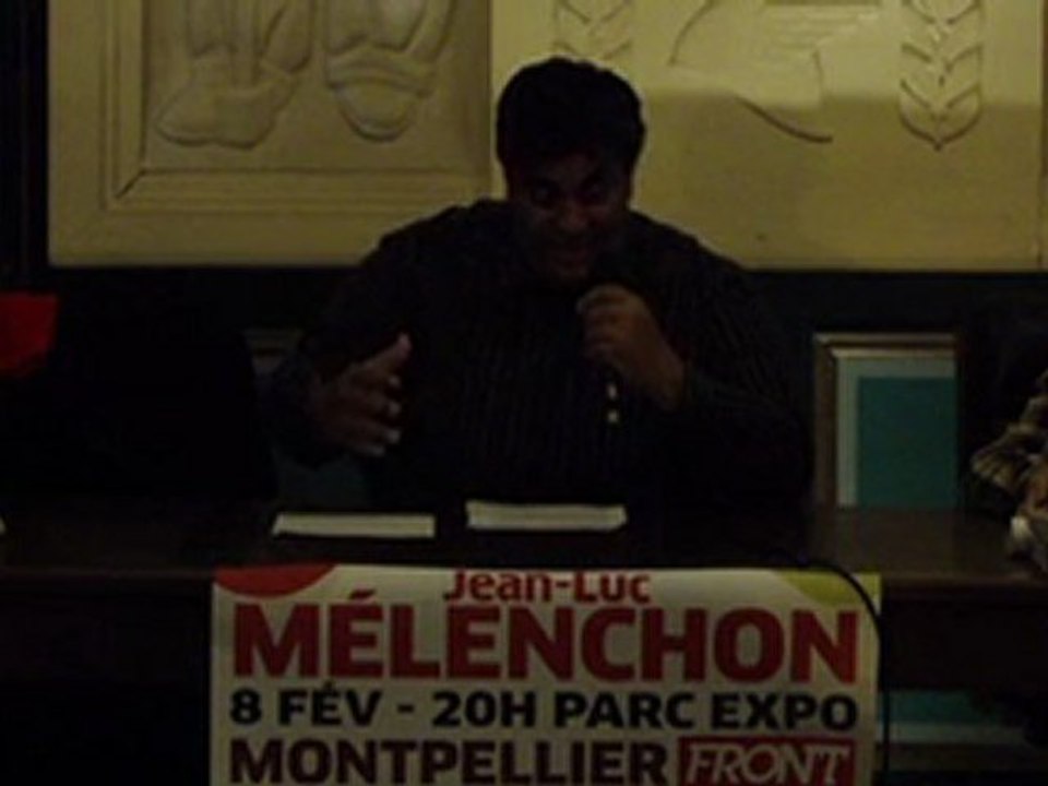 AGDE - 2012 - Richard REY Front DE GAUCHE - Débat Logement Agde 34300