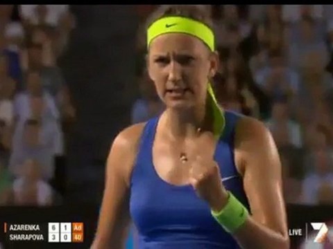 Victoria Azarenka Vs Maria Sharapova - 2012- Australian Open - Final