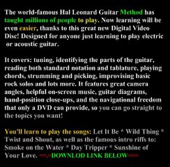 Learn To Play Your Guitar A Method For Beginners