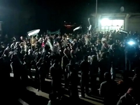 فري برس مارع ريف حلب مسائية نصرة للمدن المحاصرة 30 1 2012