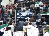 فري برس   حمص الحولة المحتلة   مظاهرة تنادي باعدام الخاين بشار 30 1 2012
