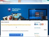 How to download Playstation Network PS3 PSN Card Generator 10$ Legit Updated 2012
