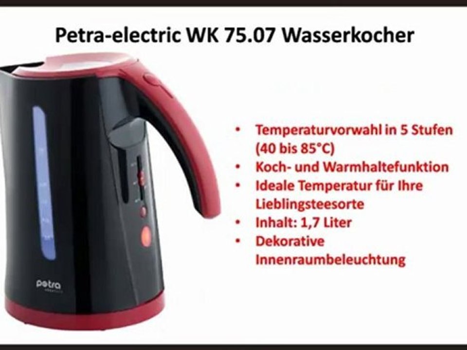 TOP 10 Wasserkocher Mit Temperatureinstellung zu kaufen