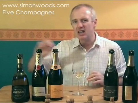 Simon Woods Wine Videos: Five Champagnes