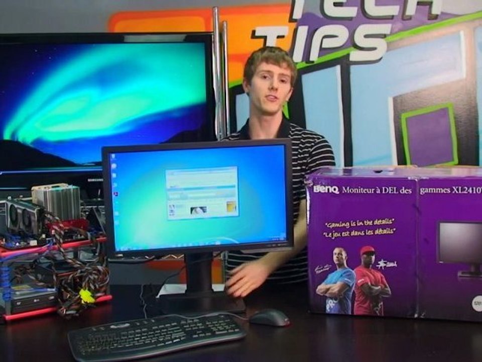 The Advantages of a 120Hz LCD Monitor Featuring the BenQ XL2410 Gaming Monitor NCIX Tech Tips
