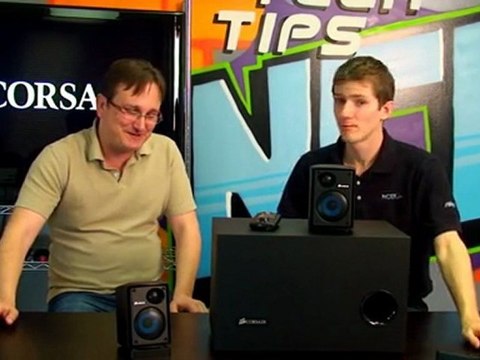 Corsair Interview - SP2500 Gaming 2.1 Speakers Design & Quality NCIX Tech Tips