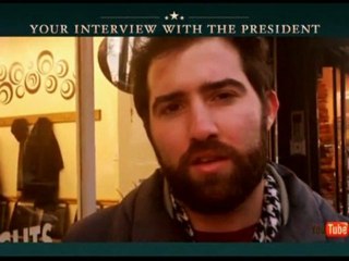 US President Barack Obama's video chat 'hangout'