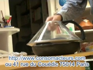 Publicité de qualité : cône pour poêle