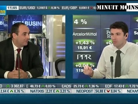 Olivier Delamarche - Les banques ne prêtent plus - BFM Business - 31/01/2012