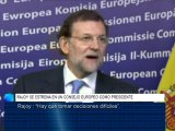Rajoy se estrena en un Consejo Europeo como presidente