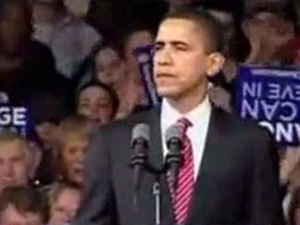 Obama as a Persuasive Speaker