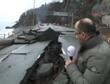 Karadeniz Sahil Yolu Çöktü!