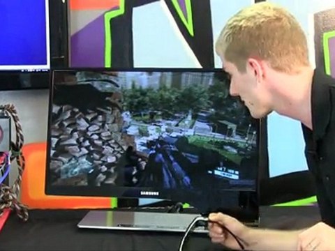 Samsung SA950 27 3D LCD Monitor Demonstration and Product Tour NCIX Tech Tips