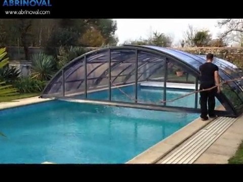 ouverture abris telescopique abrinoval