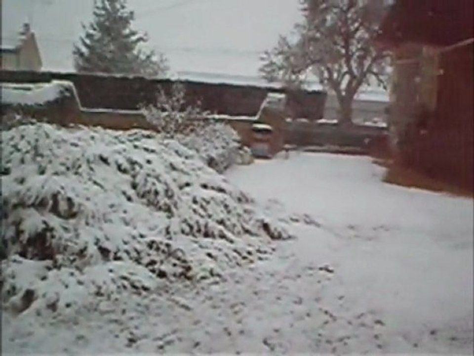 JOUR DE NEIGE DANS LE POITOU