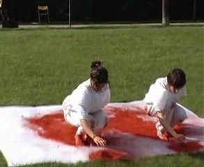 TROT'ART 2006 - performance "Empreintes"