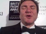 The British Fashion Awards: Simon le Bon