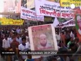 Manifestation de l'opposition au Bangladesh - no comment
