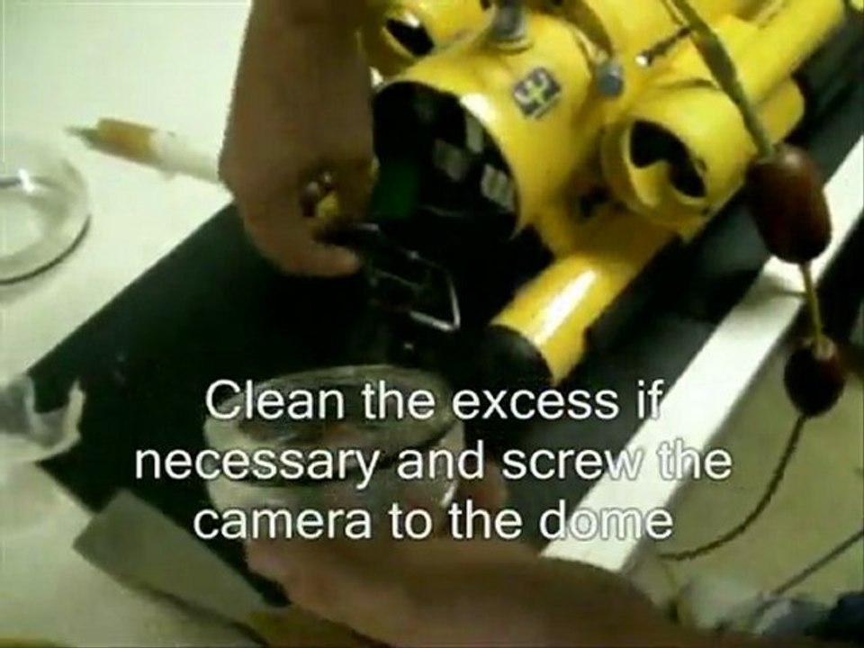 changing a camera dome_HDTV