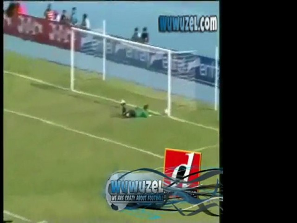 Fantastic Scorpion Kick Goal from outside the box by Erlan Mealla