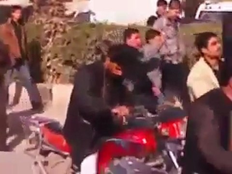 فري برس حلب السفيرة مظاهرة الأحرار 30 1 2012 جـ4