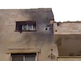 فري برس   معرة النعمان آثار القصف العشوائي على المنازل 31 1 2012