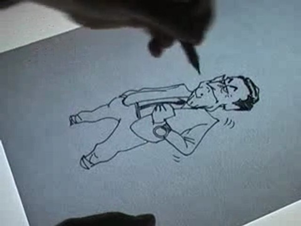 AUREL dessine Sarkozy
