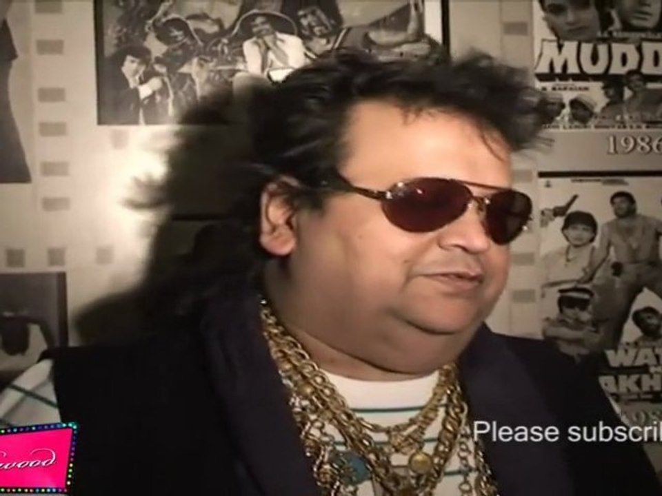 Gold Man Bappi Lahiri Speaks About Dirty Picture's Success @ Song Recording Of Movie "Zindagi 50 50"