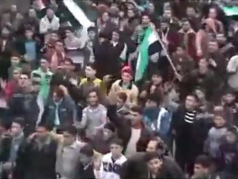 فري برس حماه حلفايا مظاهرة نهارية رائعة 29 1 2012