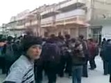 فري برس   حلب الباب    مظاهرة طلابية 30 1 2012