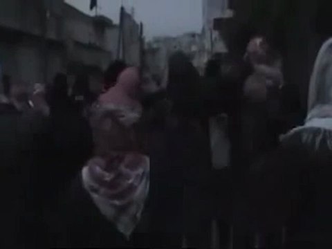 فري برس حلب مسائية أبطال حي المرجة 30 1 2012 جـ1