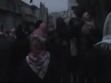 فري برس   حلب   حي المرجة   مظاهرة تنادي بإسقاط النظام 30 1 2012