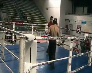 Gaetan Delacher Coupe D'Europe Internationnal WKA 2ème combat