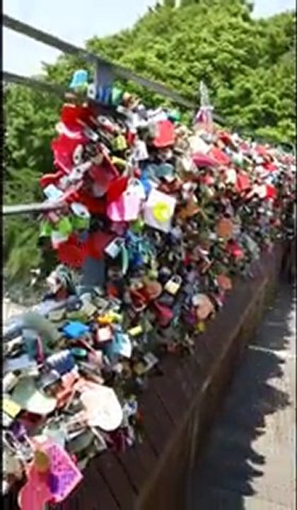 Key locked at Namsan Tower