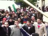 فري برس   اعتصام طلاب الجامعة اللبنانية طرابلس 30 1 2012 ج3