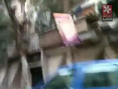 فري برس إضراب كامل تلبيةللحدادوإضراب الكرامة دمشق جوبر 30 1 2012 ج2