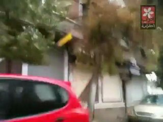 فري برس   إضراب كامل تلبيةللحدادوإضراب الكرامة دمشق جوبر 30 1 2012 ج1