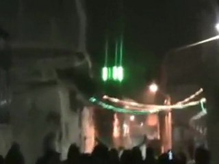 فري برس   مظاهرة مسائية حي الميدان غواص 30 1 2012 ج2