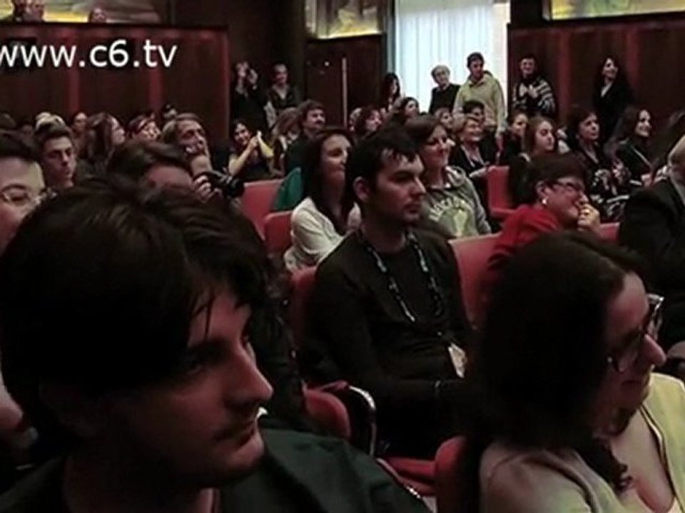 Andrea Camilleri e Margherita Hack al CNR con Serena Dandini