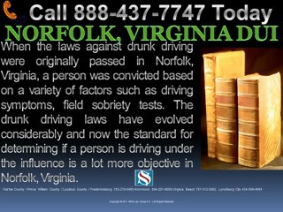 DUI NORFOLK, VIRGINIA LAWYER ATTORNEYS