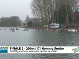 FINALE 2 (200m) C1 HOMME SENIOR - REGATE INTERNATIONALE DU PAS-DE-CALAIS 2012