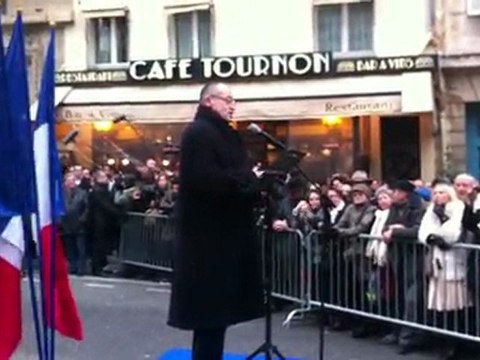 Discours de Paul-Marie Couteaux concerant le systeme des parrainages