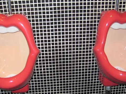 Rolling Stones Urinals Piss Off Women