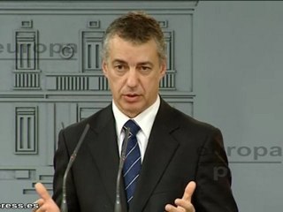 Urkullu encuentra también a Rajoy "receptivo"