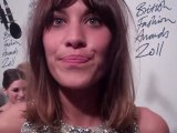 Alexa Chung Scoops the Style Award at The British Fashion Awards I GRAZIA