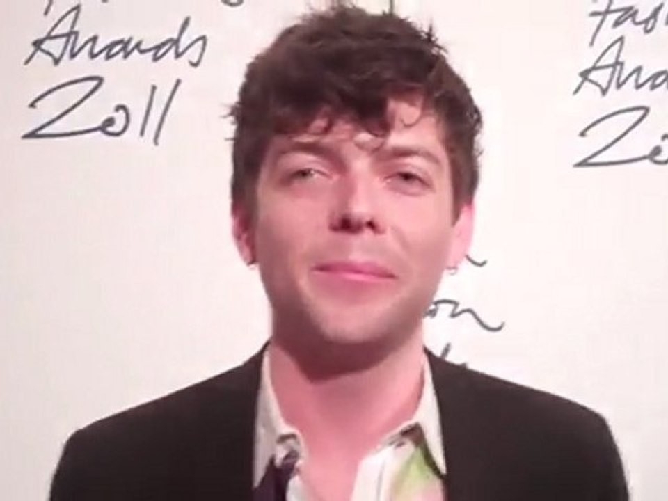 Craig Lawrence at the British Fashion Awards  I GRAZIA