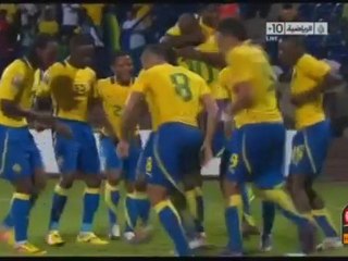 هدف فوز الجابون على تونس بكأس الأمم1-0