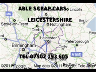 SCRAP CAR SALVAGE in BROUGHTON ASTLEY